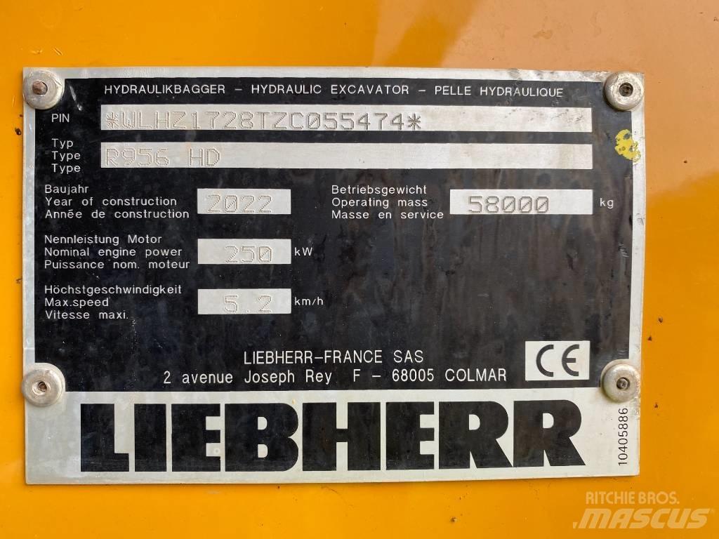 Liebherr R 956 HD Telakaivukoneet