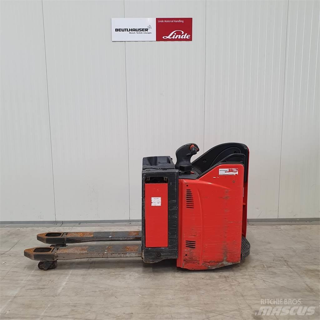 Linde T20SP kurz Lavansiirtotrukit