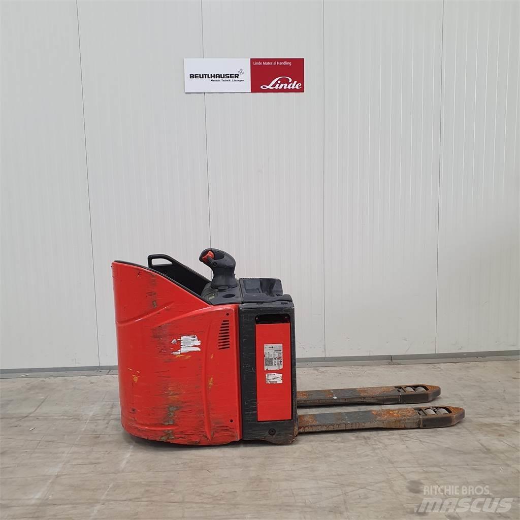 Linde T20SP kurz Lavansiirtotrukit
