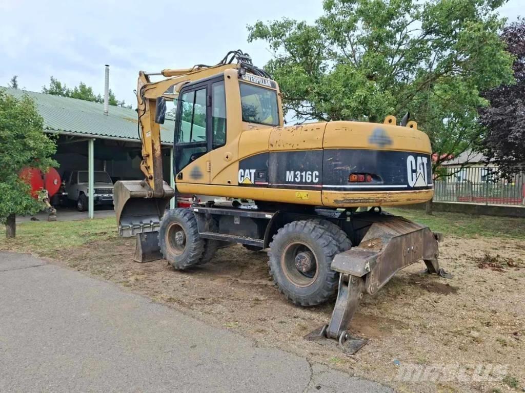 CAT M 316 C Pyöräkaivukoneet