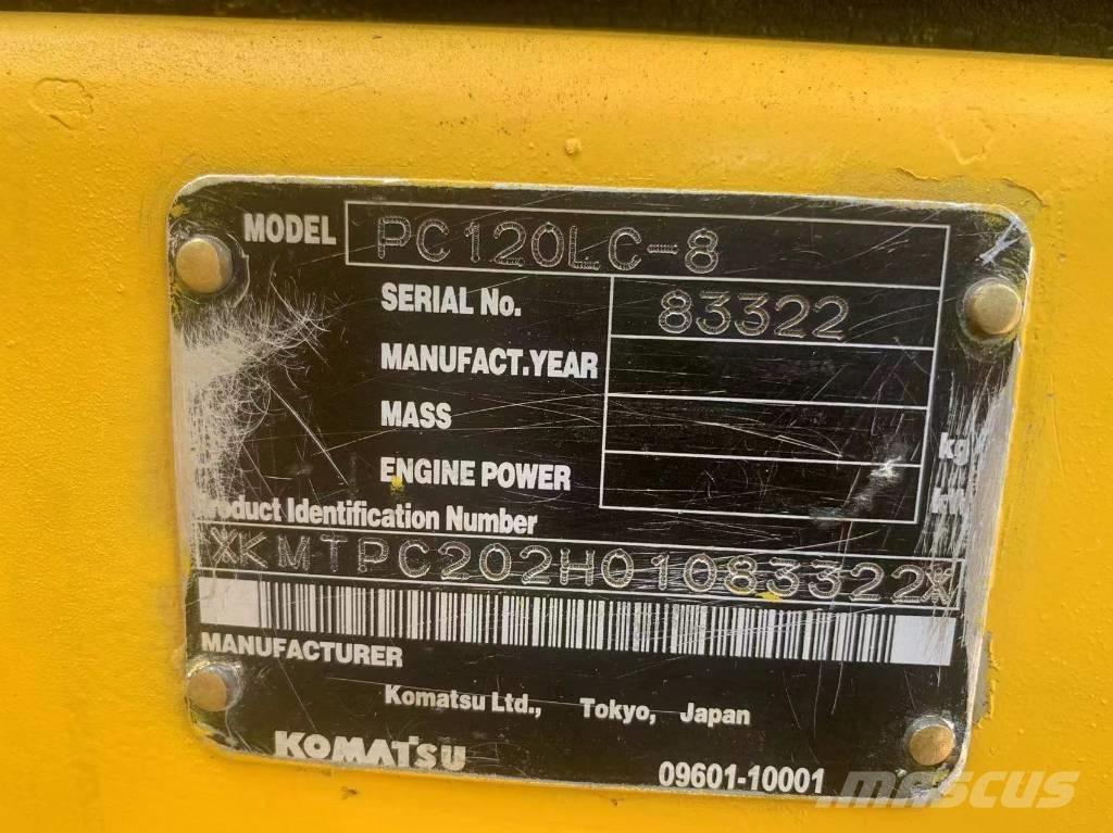 Komatsu PC 120-8 Midikaivukoneet 7t - 12t