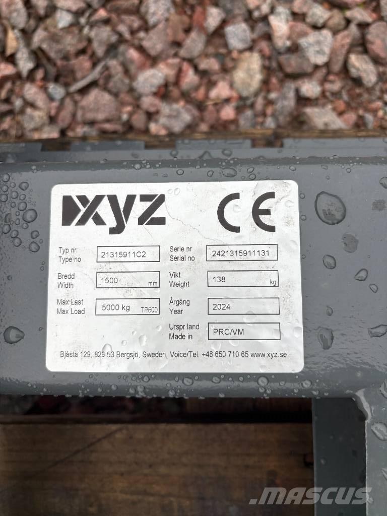 XYZ Gaffelställ BM Pyöräkuormaajat