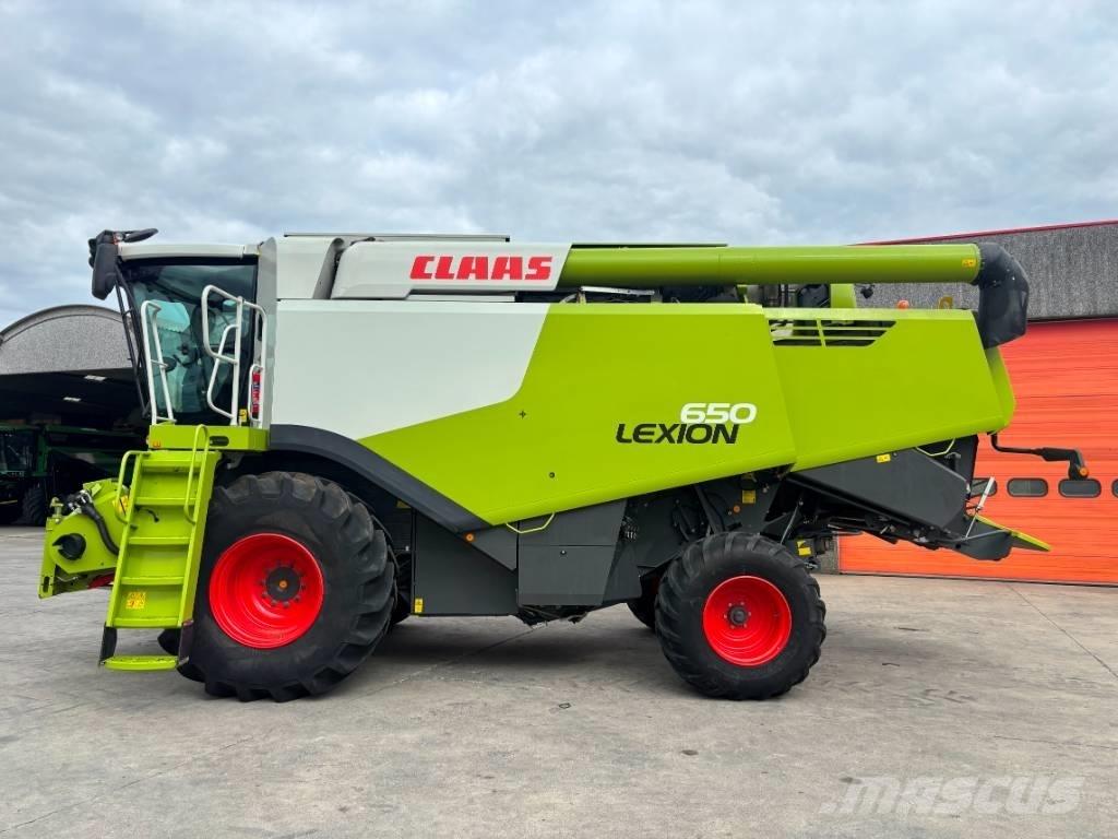 CLAAS Lexion 650 Leikkuupuimurit