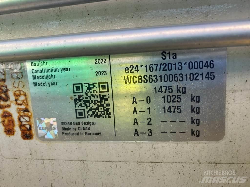 CLAAS VOLTO 1300 T Pöyhimet ja haravat