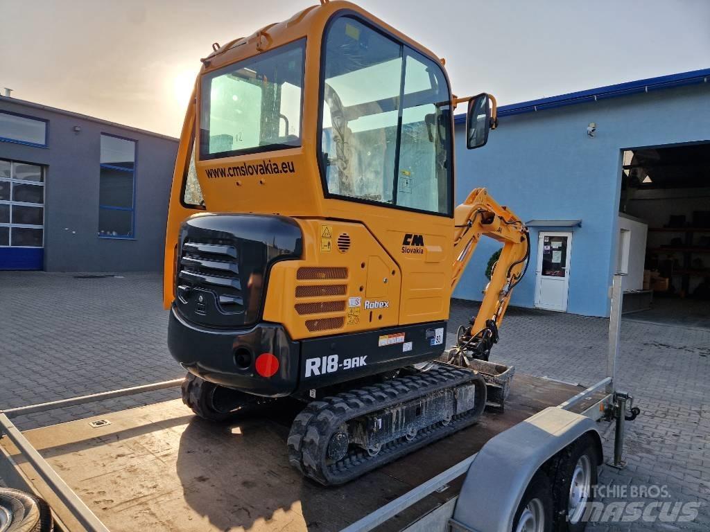 Hyundai R18-9AK Minikaivukoneet < 7t