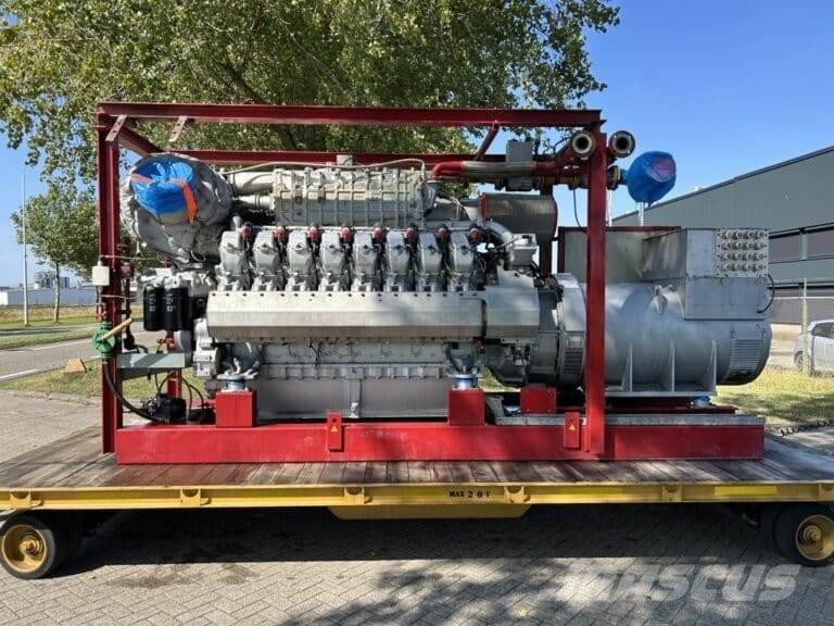 MTU 16V4000 Kaasugeneraattorit