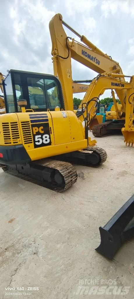 Komatsu PC 58 Minikaivukoneet < 7t