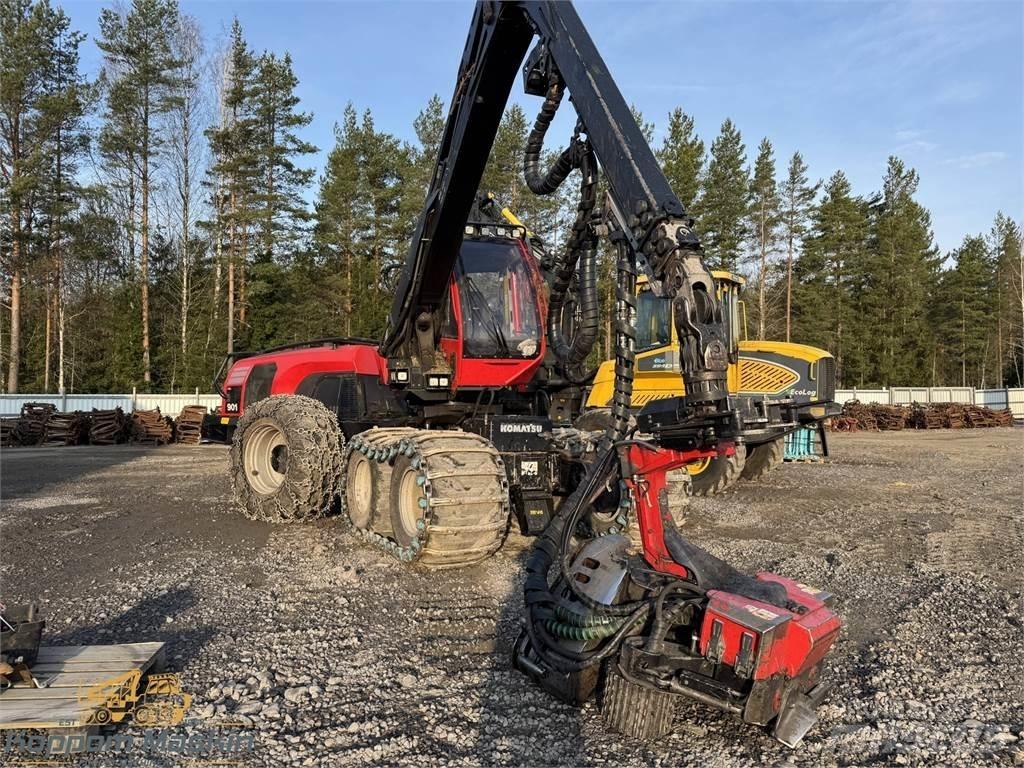 Komatsu 901 Harvesterit