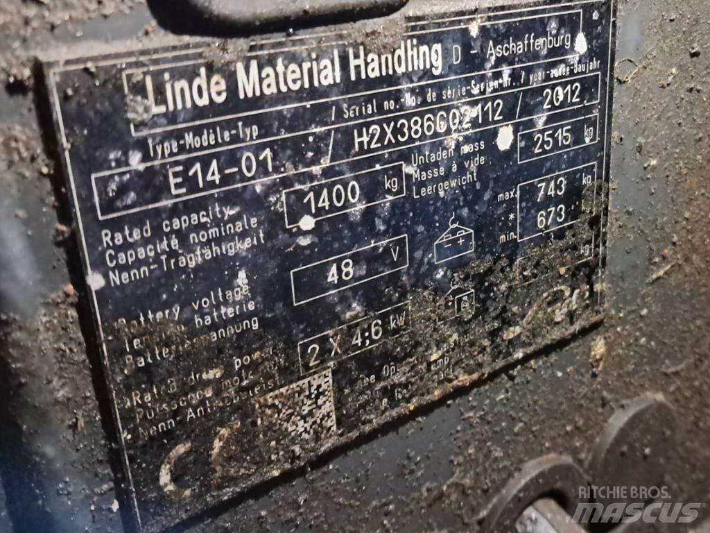 Linde E14-01 Sähkötrukit