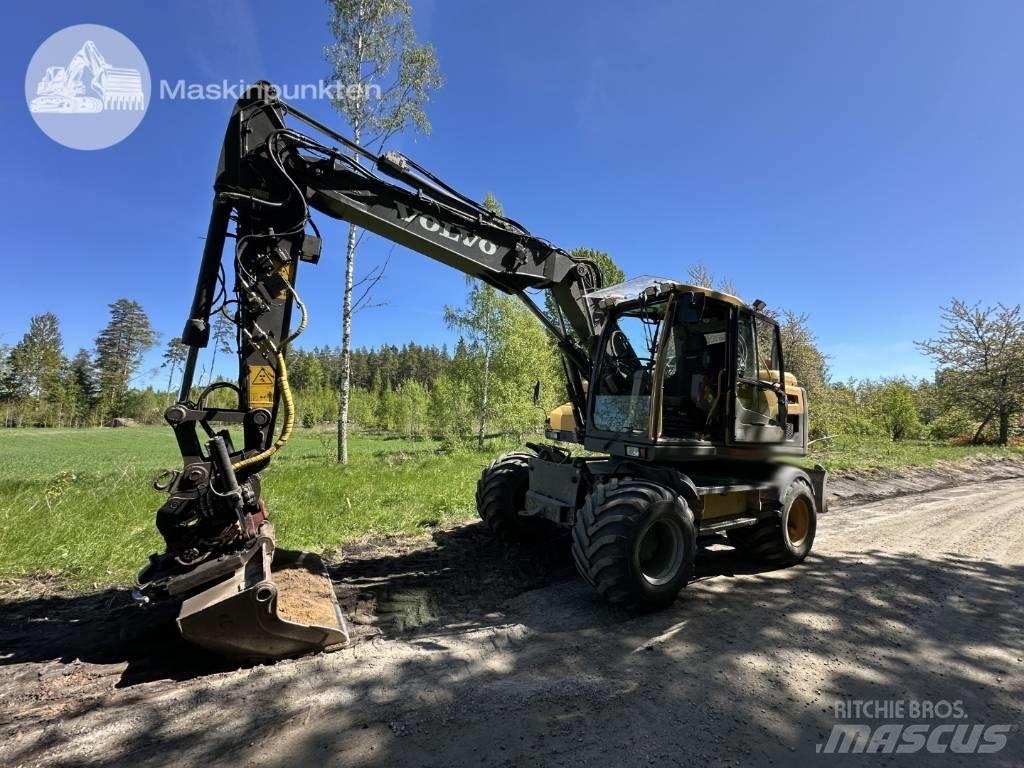 Volvo EW 140 D Pyöräkaivukoneet