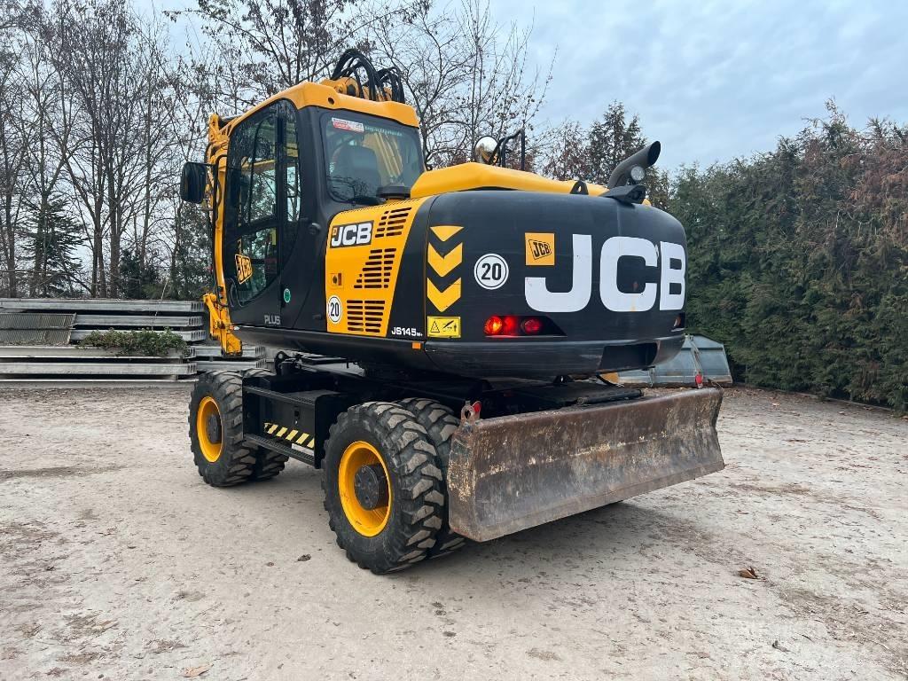 JCB JS 145 W+ TT4i Pyöräkaivukoneet