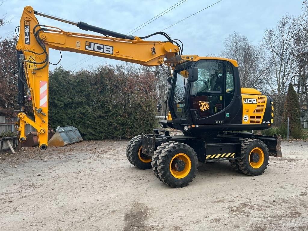 JCB JS 145 W+ TT4i Pyöräkaivukoneet