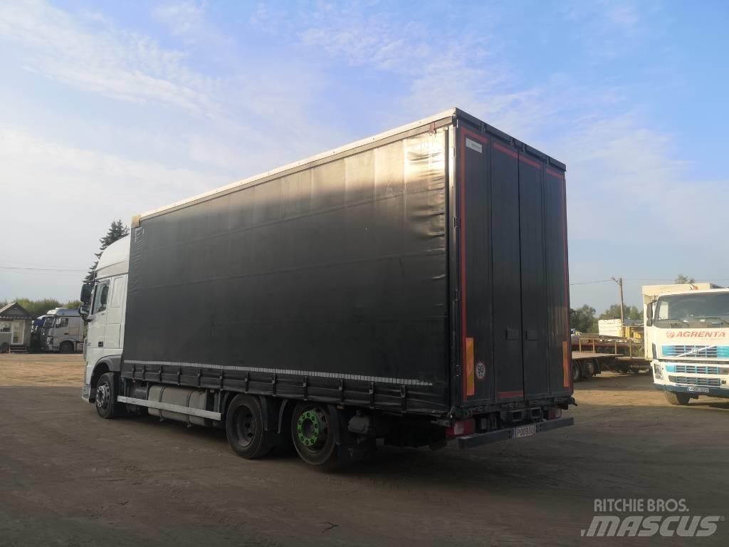 DAF XF 480 6x2 Jumbo Curtainsider trucks