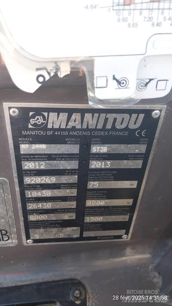 Manitou MT1440 Kurottajat