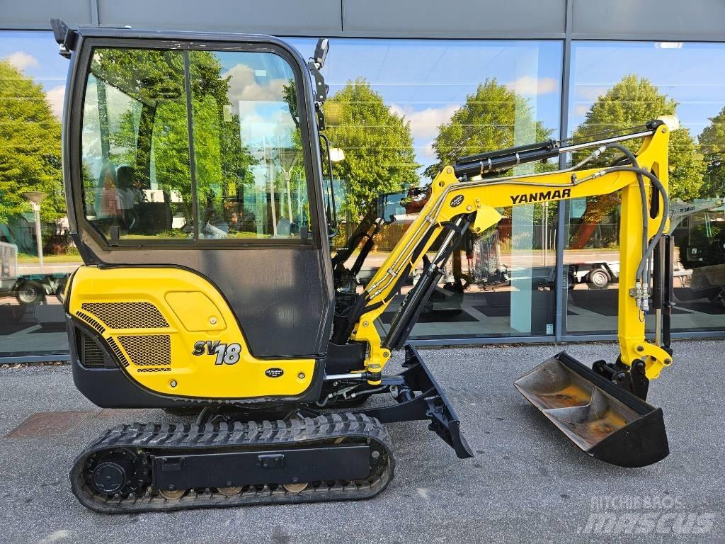 Yanmar SV 18 Minikaivukoneet < 7t