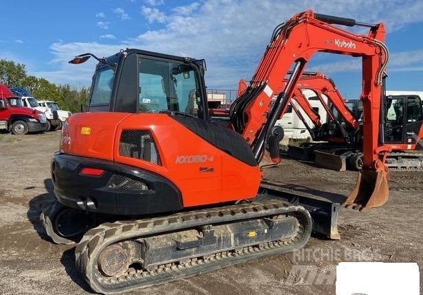 Kubota KX080-4S2 Telakaivukoneet