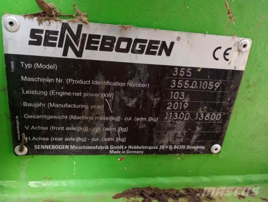 Sennebogen 355E Jätteenkäsittelijät