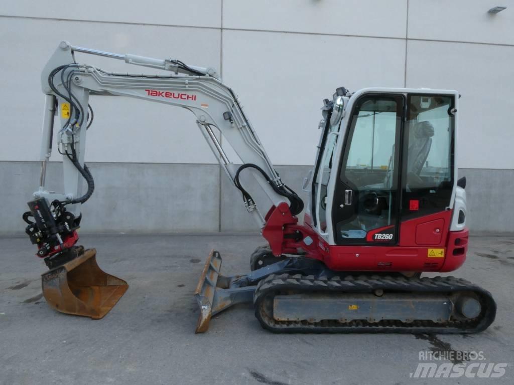Takeuchi TB260 Minikaivukoneet < 7t