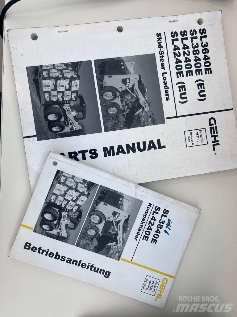 Gehl 3840 E Liukuohjatut kuormaajat