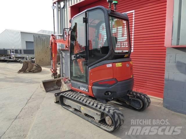 Kubota U 27-4 Minikaivukoneet < 7t