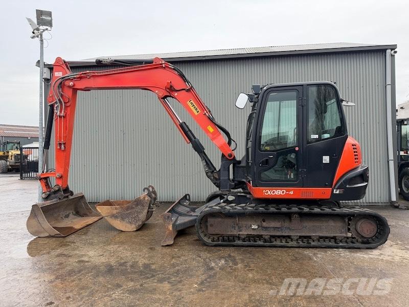 Kubota KX 080-4 Midikaivukoneet 7t - 12t
