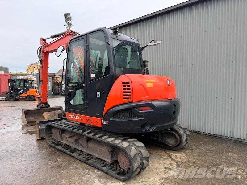 Kubota KX 080-4 Midikaivukoneet 7t - 12t