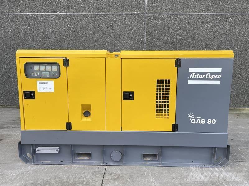 Atlas Copco QAS 80 Dieselgeneraattorit