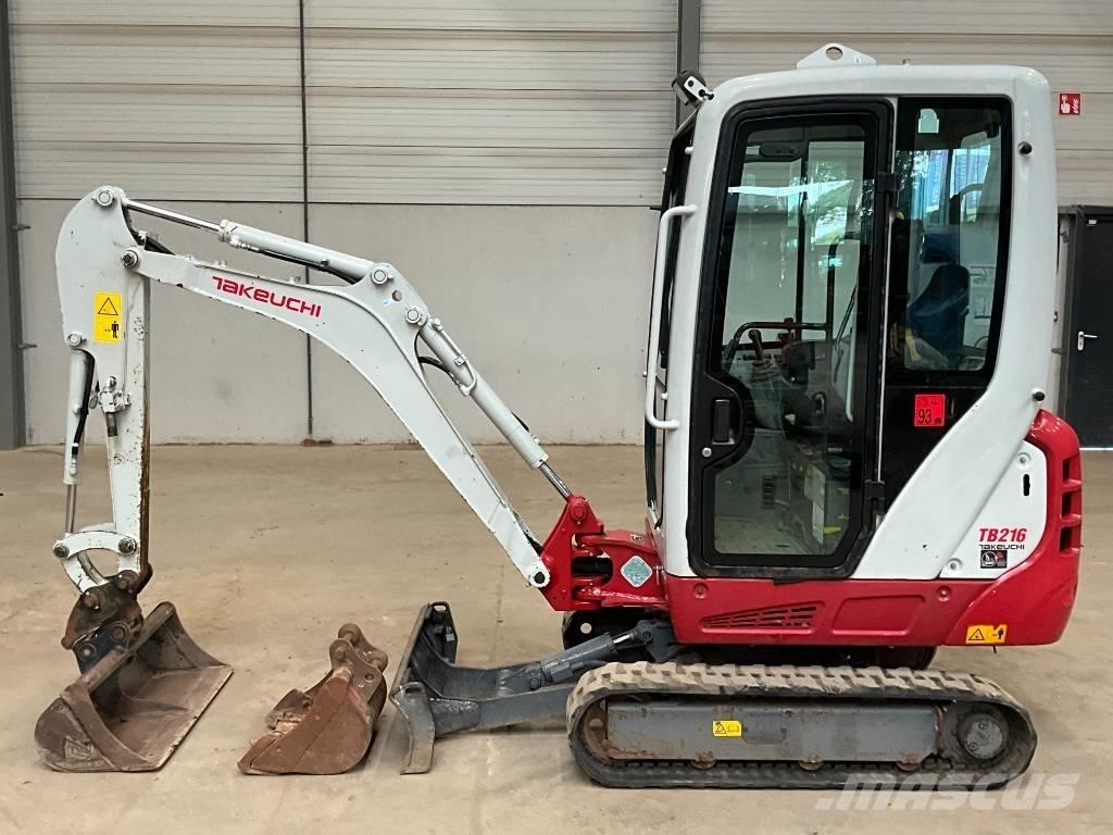 Takeuchi TB 216 Minikaivukoneet < 7t