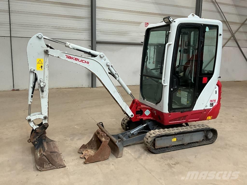 Takeuchi TB 216 Minikaivukoneet < 7t
