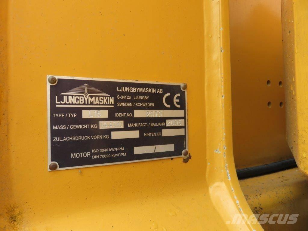 Ljungby L 15 Pyöräkuormaajat