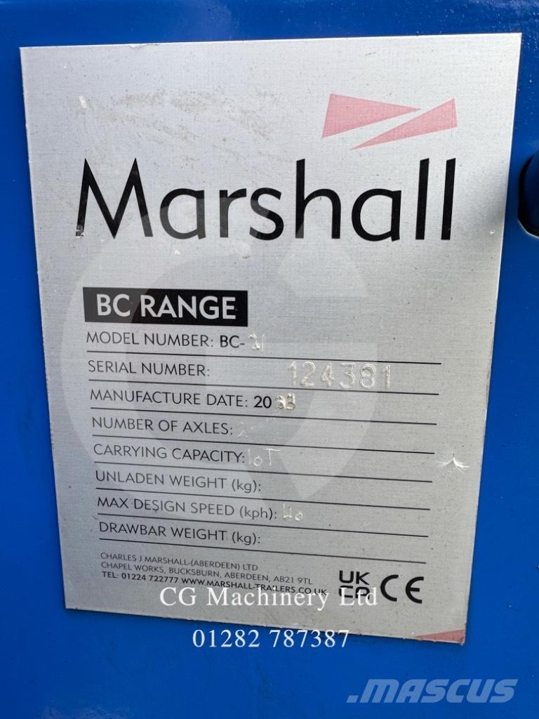 Marshall BC21 Paalivaunut