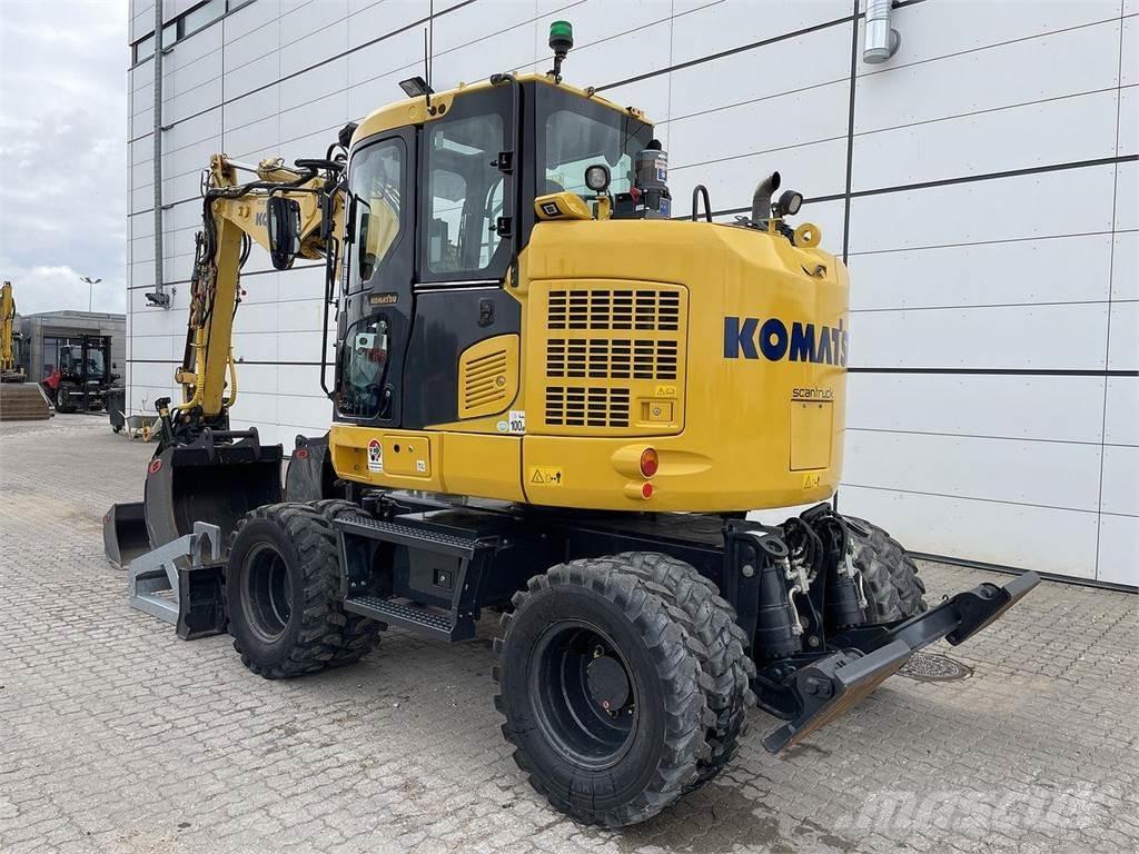 Komatsu PW118MR-11 Pyöräkaivukoneet