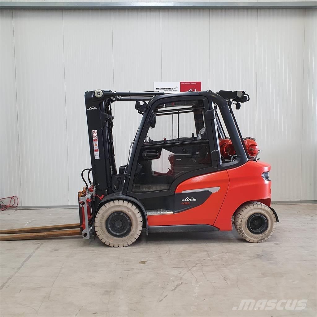 Linde H35T Nestekaasutrukit