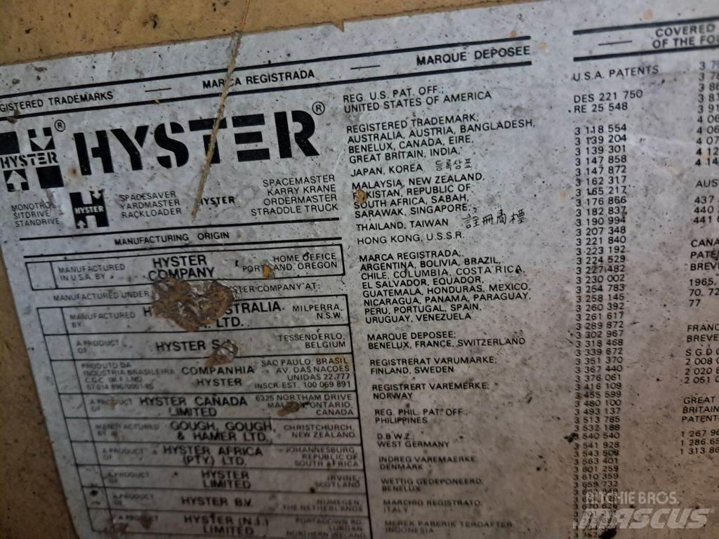 Hyster H2.50J Dieseltrukit