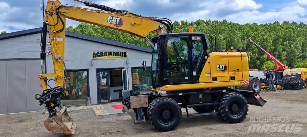 CAT 314 Pyöräkaivukoneet