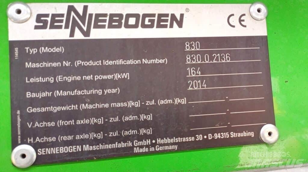 Sennebogen 830E Jätteenkäsittelijät