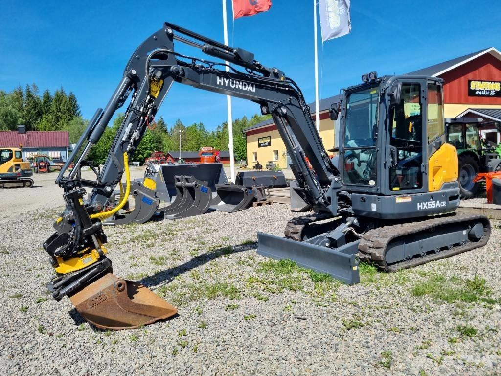 Hyundai HX 55 ACR Minikaivukoneet < 7t