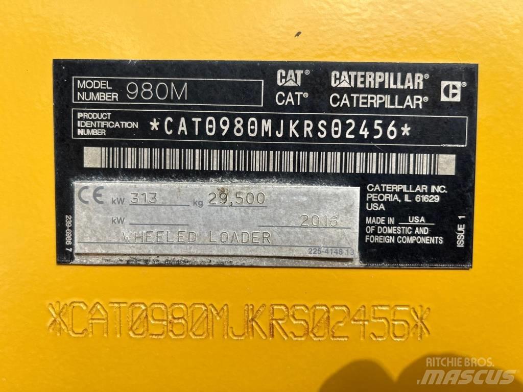 CAT 980M Pyöräkuormaajat