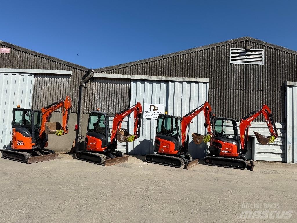 Kubota U 27 Minikaivukoneet < 7t