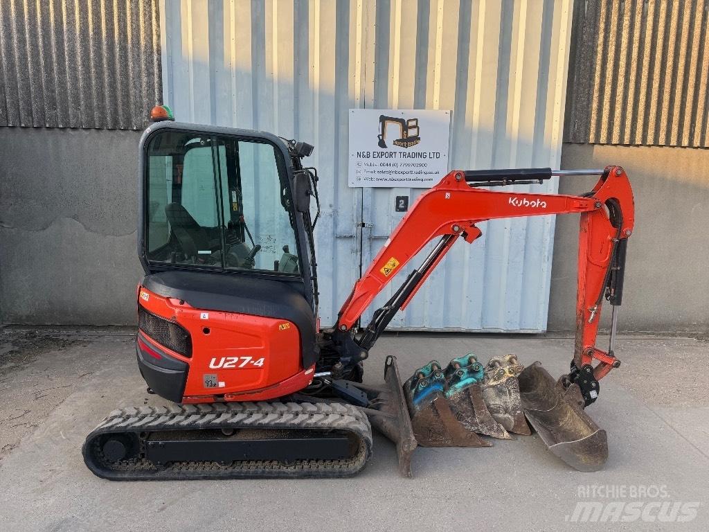 Kubota U 27 Minikaivukoneet < 7t