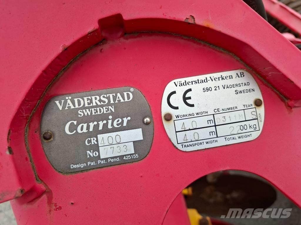 Väderstad CR400 Kiekkomultaimet ja lautasäkeet