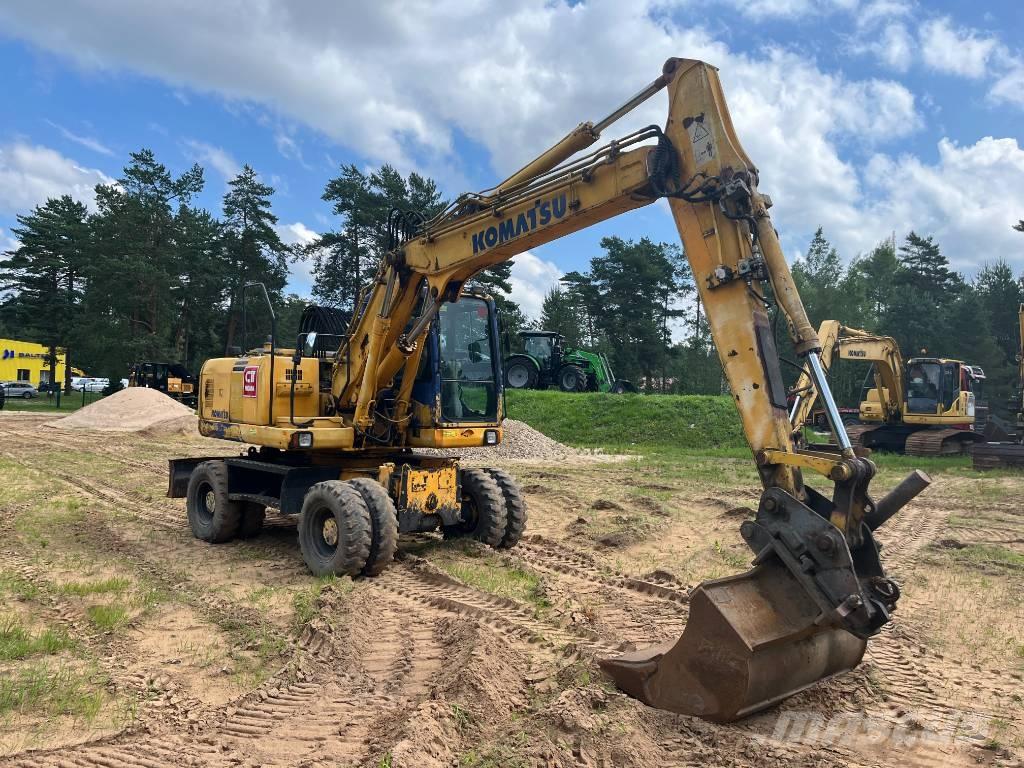 Komatsu PW 160 ES-7K Pyöräkaivukoneet