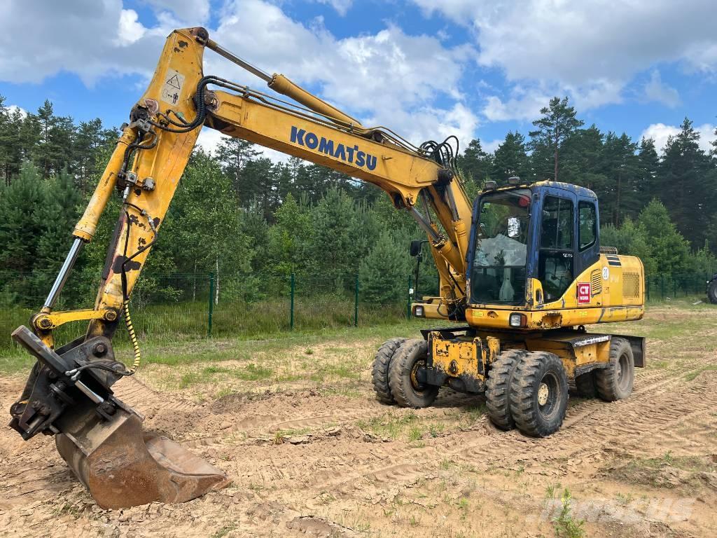 Komatsu PW 160 ES-7K Pyöräkaivukoneet