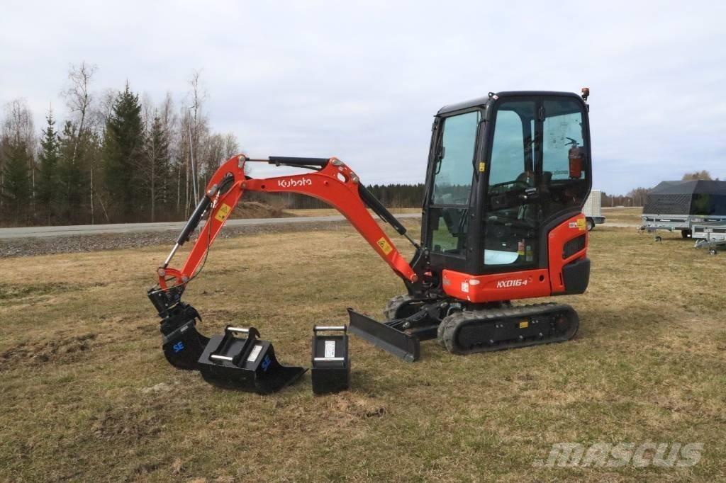 Kubota KX016-4 Minikaivukoneet < 7t