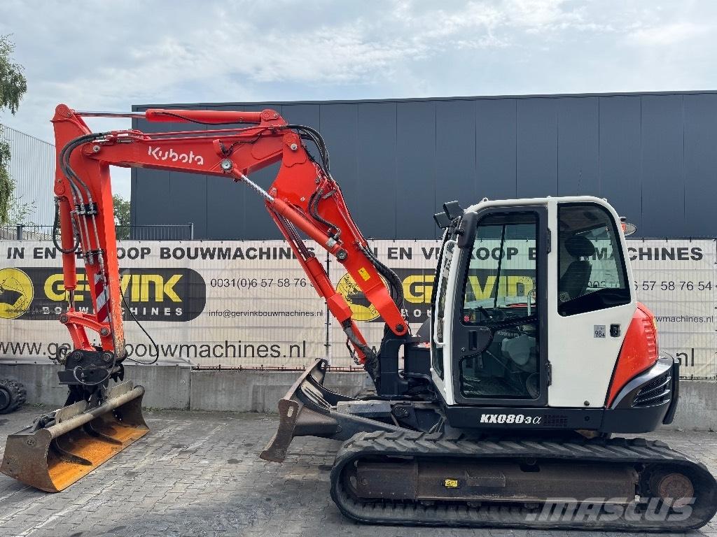 Kubota KX 080-3 A Midikaivukoneet 7t - 12t