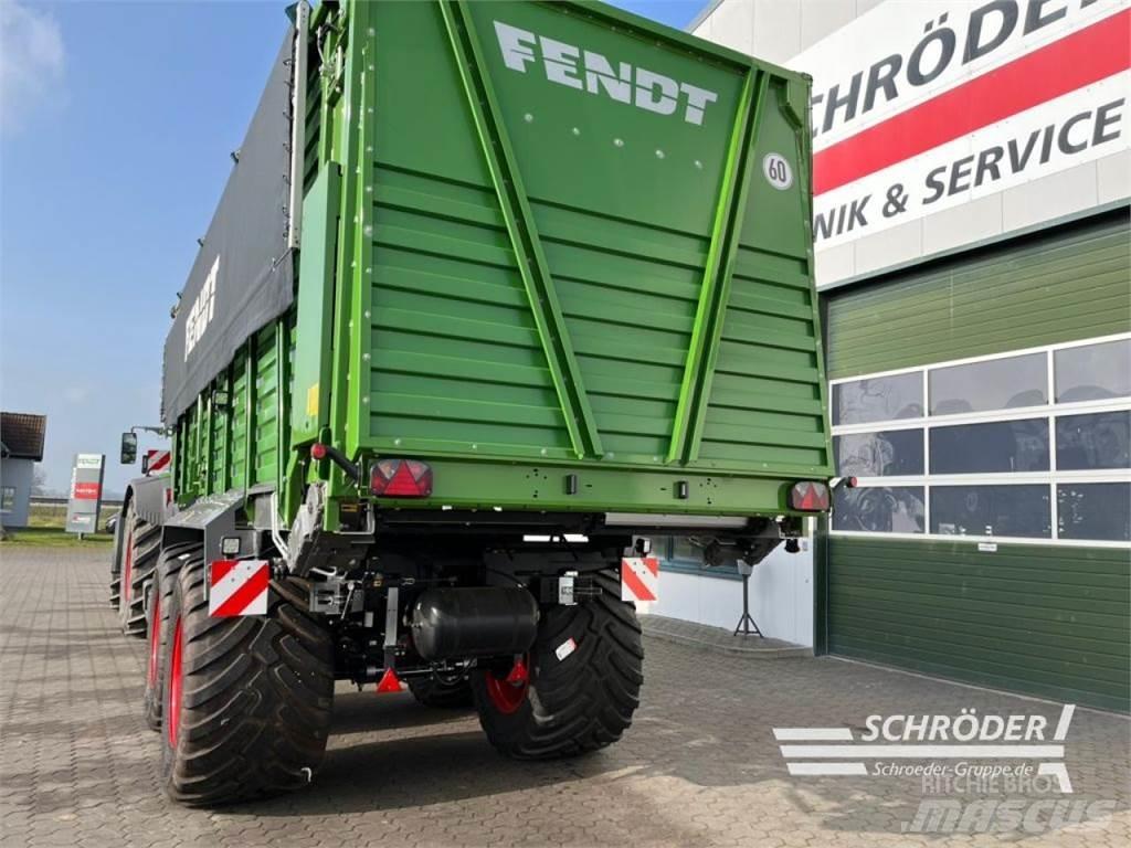 Fendt TIGO 75 XR Keräävät noukinvaunut ja silppurivaunut