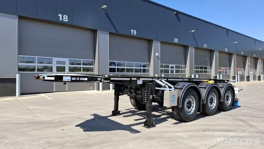 D-tec CC-20-3-T Konttipuoliperävaunut