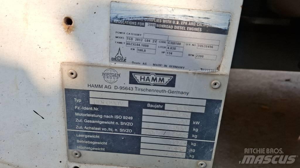 Hamm HDO 90 V Tandemjyrät