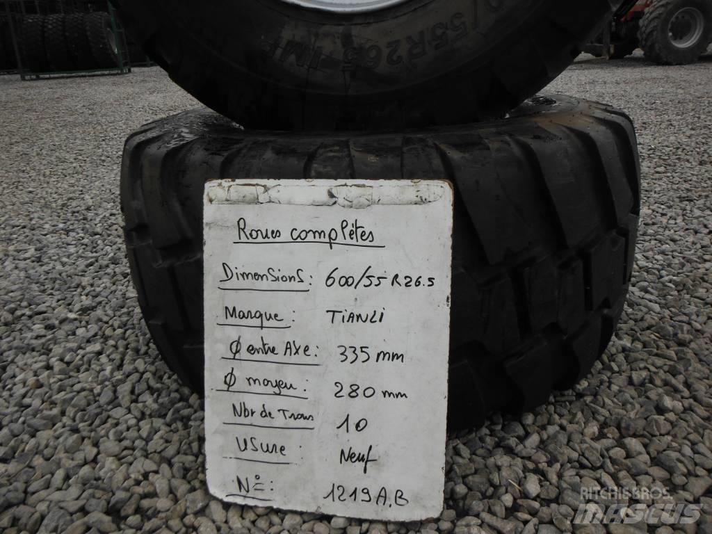 TIANLI 600/55R26.5 Renkaat ja vanteet