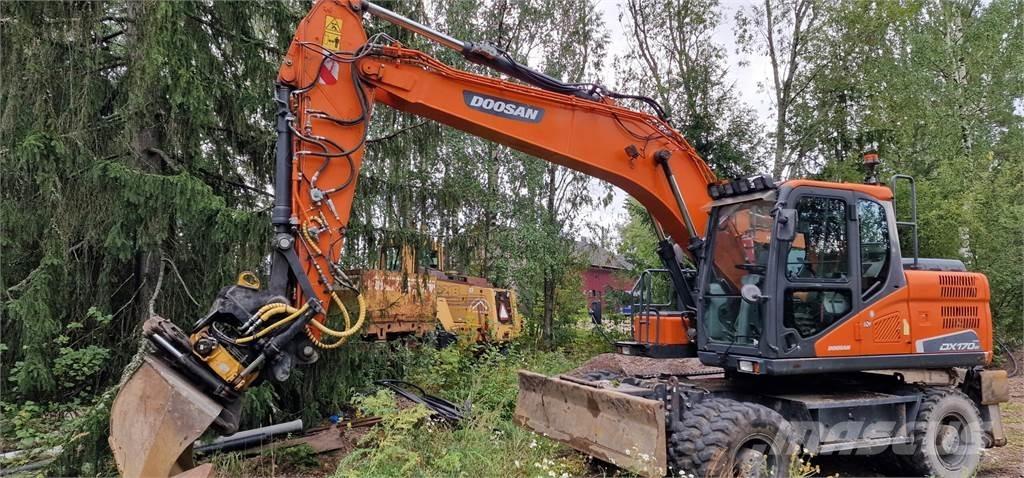 Doosan DX170W Pyöräkaivukoneet